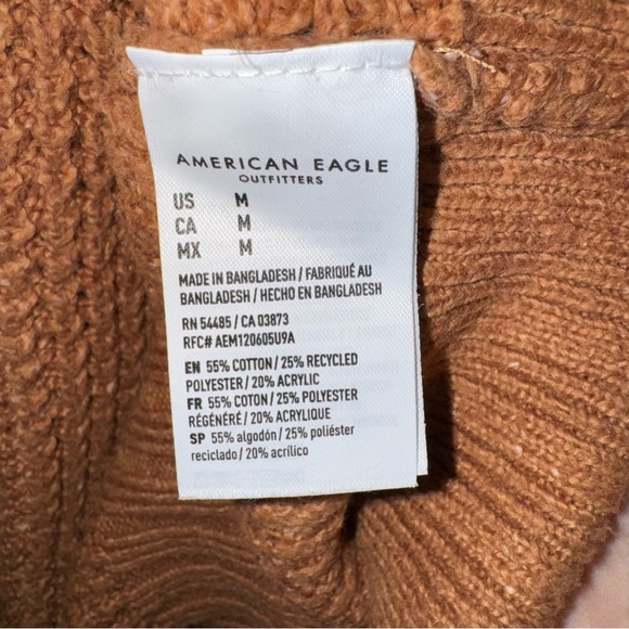 American Eagle Waffle Knit Oversized 
Sweater Size M - Picture 7 of 8